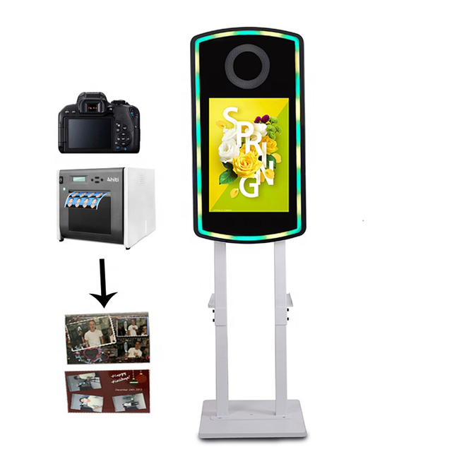 Wedding Social Vending Machine Led Automatic Selfie Digital Dslr Miroir Photo Booth Magic Mirror Photo Booth