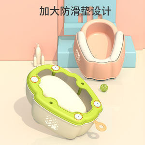 Baby Potty Seat With Hanging Design For Boys Girls Training Toilet Seat PP Material Easy <b>Storage</b> And Drying - Product Image 3