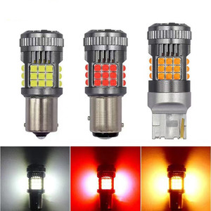 หลอดไฟ LED 3030 36SMD ป้องกันไฟกระพริบเร็วเกินไป ไม่มีข้อผิดพลาด CANBUS รุ่น 1156 1157 7440-7443-3156-3157 สำหรับไฟเลี้ยวและไฟเบรกในรถยนต์ - Product Image 2