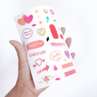 Autocollants Personnalisés Imprimés avec Logo, Étiquettes Adhésives A4 A5 A6 en Papier Vinyle Imperméable, Feuilles d'Autocollants Découpés à la Forme pour Enfants