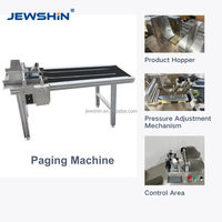 Machine de pagination automatique avec système d'alimentation par friction pour feuilles de papier, produits et sacs – Alimentation haute précision
