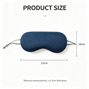 Wholesale Double Sided Ice Silk Adjustable <b>Light</b> Blocking Cooling <b>Sleep</b> Eye Mask for Travel Nap - Product Image 3