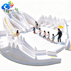 Toboggan <span class=keywords><strong>aquatique</strong></span> gonflable haut de gamme avec piscine d'atterrissage, toboggan gonflable portable pour <span class=keywords><strong>parc</strong></span> de vacances et centre de jeux aquatiques - Product Image 4