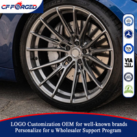 Jantes forgées monobloc personnalisées en titane satiné de qualité supérieure, à 5 branches en Y, 5x112, pour Mercedes AMG CLE 53 C63 E53 Coupé