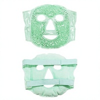 Masque facial chaud/froid pour une peau éclatante – Masque en gel pour réduire les poches et les cernes, soulager la douleur – Compresse de glace pour une peau douce et éclatante