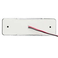 Nouvelle lampe de position latérale pour camion Hongjin 12-24V rouge à 24 LED avec indicateur de freinage étanche pour rénovation/amélioration