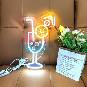 Letrero de Neón Personalizado, Letrero Luminoso RGB Regulable, Decoración de Pared para Dormitorio, Bodas, Cumpleaños, Bares y Negocios - Product Image 1