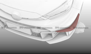 Diffuseur avant en carbone sec haute résistance pour GR Yaris GXPA16 Facelift Track Mod Parts - Product Image 2