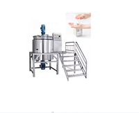 Machine de remplissage de liquide Réservoir de mélange en acier inoxydable Machine de fabrication de savon liquide fabriqué en Chine