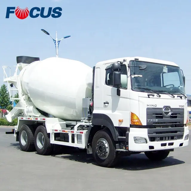 Utilisé Haute Efficacité Sinotruk Howo 6x4 8cbm Monté Bétonnière Camion De Ciment