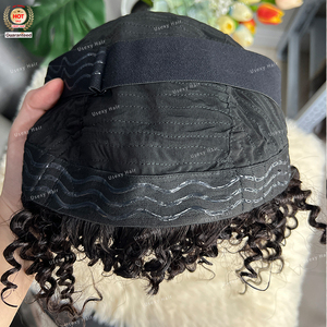 Nuovo Arrivo Parrucche <span class=keywords><strong>per</strong></span> <span class=keywords><strong>Bambini</strong></span> 100% Capelli Umani, Parrucche Glueless con Frontale in Pizzo 4x4, Lunghezza Capelli 8 Pollici, Parrucche Ricci Afro <span class=keywords><strong>per</strong></span> Bambine - Product Image 4