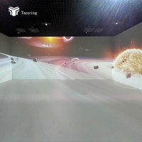 Système holographique 3D 360 °   Espace virtuel immersif panoramique pour une expérience interactive