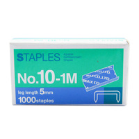 Vente en gros de fournitures scolaires de bureau n ° 10 24/6 26/6 23/10 etc. Agrafes pour reliure papier épingles d'agrafeuse en argent de haute qualité et bon marché