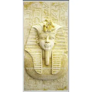 Shengye fonte fábrica processo Faraó Egípcio escultura museu figura alívio Egípcio faraó ornamentos