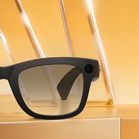 Lunettes Intelligentes de Traduction IA 100 Langues Assistant Vocal Appel HD Musique Navigation Microphone ENC Lunettes AR