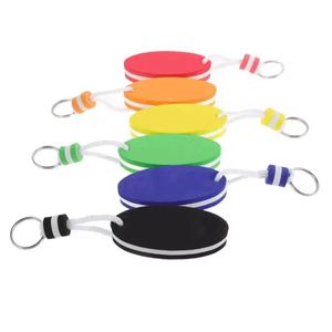 Porte-clés flottant ovale imperméable de haute qualité, vente en gros, logo personnalisé, porte-clés en mousse EVA pour la navigation de plaisance, les sports nautiques, promotionnel - Product Image 3