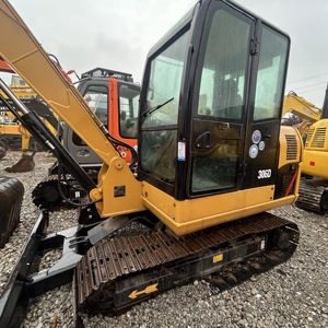 รถขุดขนาดเล็ก CAT 306 มือสอง 6 ตัน รุ่นดั้งเดิม Caterpillar 306D รถขุดไฮดรอลิกแบบตีนตะขาบสำหรับงานก่อสร้าง - Product Image 6