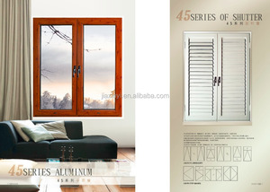 Portas deslizantes e janelas pretas grandes modernas do canto do alumínio para o quarto - Product Image 4