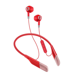 Cuffia da denti blu senza fili con montaggio sul collo lunga durata della batteria sportiva che esegue auricolari da collana Subwoofer - Product Image 5