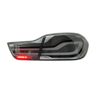Feux arrière LED SJC pour BMW Série 4 F32 F82 F36 M4 425i 430i, ensemble modifié LCI, feux arrière transparents, plug and play