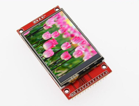Antarmuka SPI 4 kawat ILI9341 SPI 240x320 modul TFT dengan kartu SD 2.4 inci modul TFT LCD