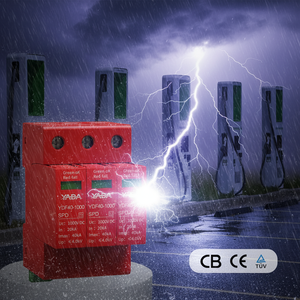 Yada T2 SPD 1000V 1200V DC CE CB สำหรับได้รับการรับรองอุปกรณ์ป้องกันไฟกระชาก3P สำหรับกล่องกระจายพลังงานแสงอาทิตย์กล่องป้องกันฟ้าผ่า - Product Image 1