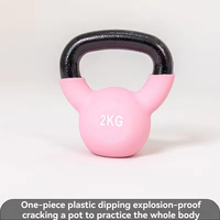 Kettlebell en fonte, design classique, surface lisse, vente en gros directe d'usine, équipement de gym pour entraînement à domicile, perte de poids pour femmes