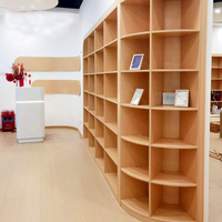 Meubles de rayonnage pour librairie de détail, grandes étagères de présentation de bibliothèque pour la présentation de livres, organisation intérieure, aménagement de magasin