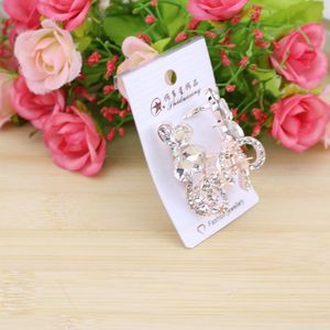 Pinza de Pelo Metálica con Diamantes de Imitación para Mujer, Uso Diario, Moda Primavera 2024, Joyería, Estilo Grip, Adorno para el Cabello - Product Image 4