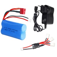 Batterie lithium-ion rechargeable personnalisée en usine, pack de 7,4 V 4500 mAh 2S1P avec cellules 18650, certifiée CE, 800 cycles