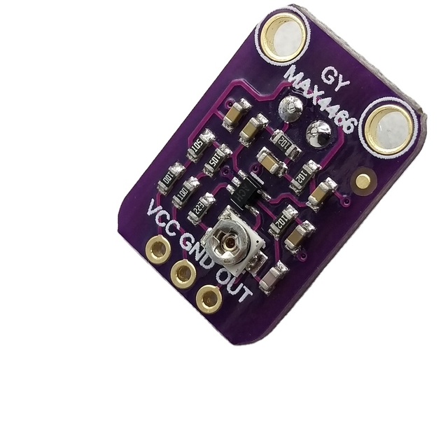 Module GY-MAX4466 Electret Microphone Amplifier Module Adjustable Amplifier Module MAX4466