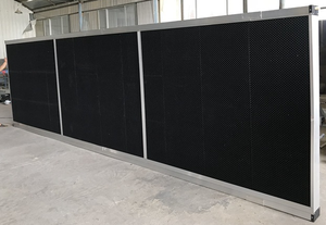 Gewächshaus kunststoff verdunstungs <span class=keywords><strong>cooling</strong></span> <span class=keywords><strong>pad</strong></span> schwarz farbe für tierhaltung - Product Image 3