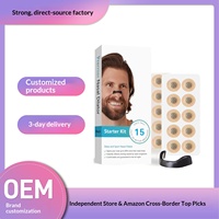 Dilatateurs nasaux transfrontaliers en stock pour l'expansion respiratoire nasale, kit de soins, 15 patchs, durée de conservation de 3 ans