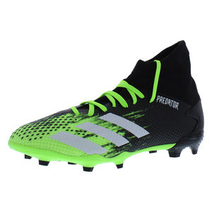 Chaussures Adidas Predator 20.3 Terrain Ferme pour Hommes Taille 6, Couleur : Vert Signal/Blanc Chaussure/Noir Noyau - Product Image 1