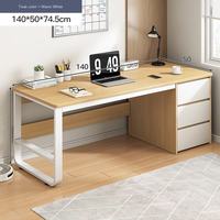 Bureau d'ordinateur de style moderne avec chaise pour bureau à domicile ou chambre d'étudiant, espace d'écriture