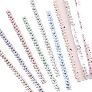 פלסטיק ונייר קלסר נייר עפים טבעת ידנית גלילית מחברת סלילת פס חינם עבור אספקת משרד diy - Product Image 2