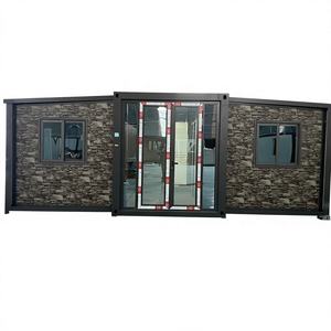 <span class=keywords><strong>Maison</strong></span> modulaire en conteneur <span class=keywords><strong>de</strong></span> 20 pieds, solution <span class=keywords><strong>de</strong></span> villa extérieure pliable et extensible, <span class=keywords><strong>plaque</strong></span> sandwich respirante - Product Image 1
