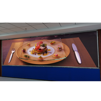 Écran LED TOPvision 2x2, 2x4, 2x8, 3x2, 3m² – Mur vidéo 8K, panneau dynamique intérieur sans cadre, écran géant Full HD