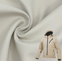 Nuevo Diseño, Tela Impermeable de Poliéster T400 de 360 g/m², Tela de Espiga Laminada con TPU, Forro Polar Suave para Chaquetas de Exterior