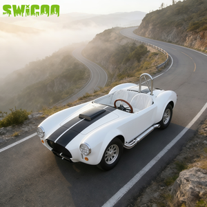 SWICOO Vintage 2200W <span class=keywords><strong>Cobra</strong></span> Mini Car <span class=keywords><strong>Shelby</strong></span> Hot Rod Car Électrique 2200W Mini <span class=keywords><strong>Cobra</strong></span> 2 Places à <span class=keywords><strong>Vendre</strong></span> - Product Image 2
