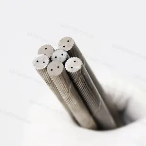 Fine grain carbide rod tungsten h6 cemented tungsten carbide rod with two holes