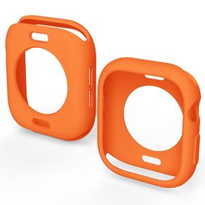 غطاء حماية ناعم مضاد للسقوط من مادة TPU بلون الحلوى S11 نصف تغطية لساعة أبل - Product Image 1