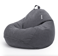 Chaise de pouf de remplissage EPP en forme de goutte de pluie pliable