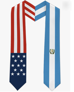 Écharpe de graduation de <span class=keywords><strong>première</strong></span> génération avec drapeau national du Guatemala, classe de 2026, écharpe de graduation, écharpes d'honneur pour les diplômés - Product Image 6