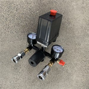 Interruptor de Presión Diferencial, Repuesto para Compresor de Aire, Controlador de Presión Automático de Plástico Negro para Compresores de Tornillo y Recíprocos - Product Image 4
