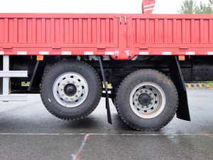 รถบรรทุกติดเครน FAW 10 ตัน แบบยกได้ พร้อมเครนแขนตรง 6x4 บูมแข็ง รถเครนเคลื่อนที่ - Product Image 6