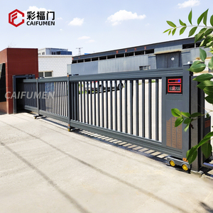 Nhà Máy Nhà Sản Xuất Chất Lượng Cao Hợp Kim Nhôm Điện Trượt Cổng Tùy Chỉnh Điều Khiển Thích Hợp Cho Công Nghiệp Công Viên Khuôn Viên Trường - Product Image 2