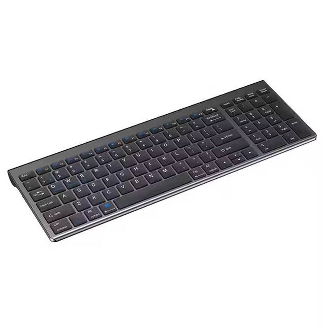 Factory Direct Sale Ultra-thin Rechargeable Ergonomic 2.4Ghz Dual Mode Mini Ultrathin Keyboard and Mouse Combos