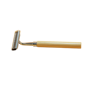 Wholesale Customized Bamboo Handle <strong>Razor</strong> with Stainless Steel Twin Blade for Body/Face/<strong>Use</strong> Disposable - Product Image 2