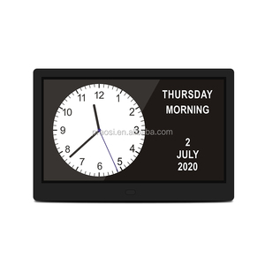 Large <strong>Digits</strong> <strong>Display</strong> 7 10 Inch Grandfather <strong>Clocks</strong> Table/Wall Calendar <strong>Clocks</strong> Electronic for Dementia Alzheimer Patients - Product Image 4